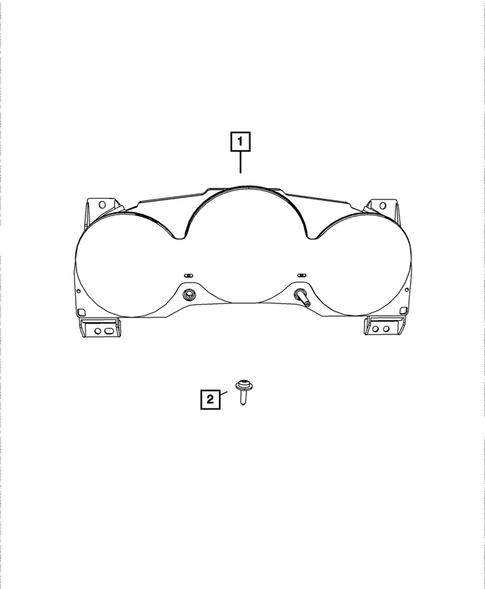 Instrument Panel Cluster for 2007 Chrysler Sebring #0