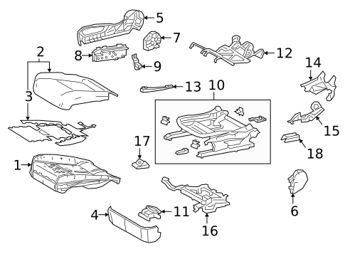 Heated Seats for 2020 Lexus UX200 #2