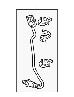 36532RBRA01 - : 2010-2012 Honda - Sensor Front Oxygen for Honda: Accord Crosstour, Crosstour Image