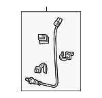 365425G0A01 - Emission System: Rear Oxygen Sensor for Honda Image