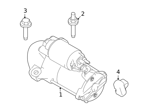 Starter & Related Components for 2012 Ford Taurus #0