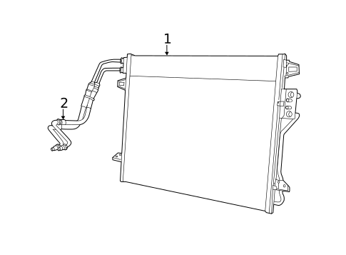 Trans Oil Cooler for 2009 Volkswagen Routan #0