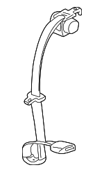 7348052050C1 - Electrical: Center Seat Belt for Toyota: Echo Image