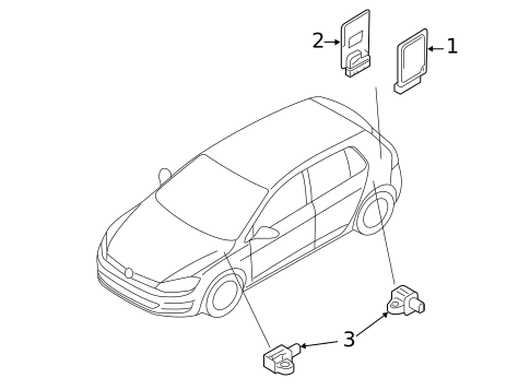 Ride Control Components for 2015 Volkswagen GTI #0