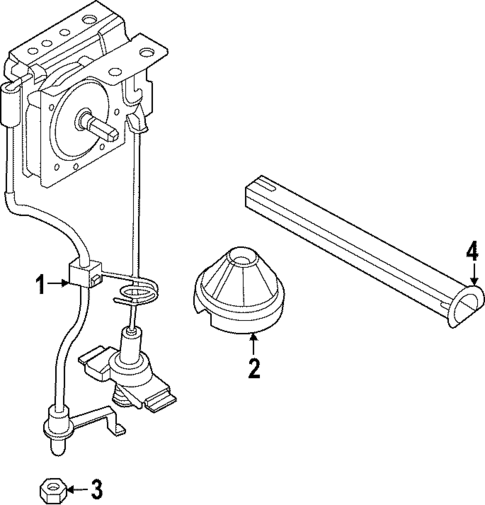 Spare Tire Carrier for 2023 Ford Maverick #0