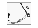 72641THR305 - Body: Cable &amp; Guide for Honda: Odyssey Image