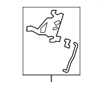 72629THRA01ZA - Body: Lock Knob for Honda: Odyssey Image