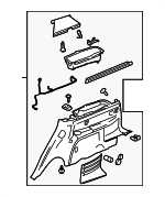 25927009 - : Lower Quarter Trim for GM Image