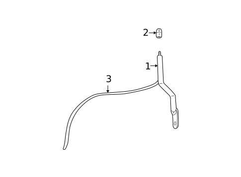 Antenna & Radio for 2003 Chrysler Sebring #0
