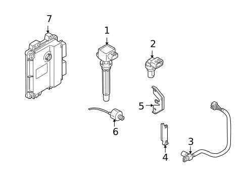 Ignition System for 2009 Suzuki SX4 #0
