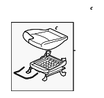 6911A329YA - Body: Cushion Assembly for Mitsubishi: Outlander Image