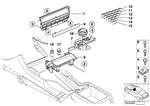 51168233461 - : Instrument Panel Of Center Console for BMW Image