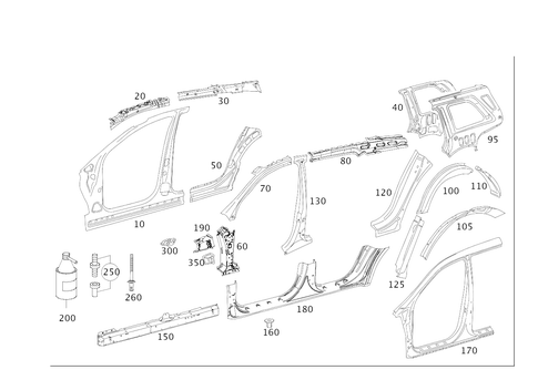 Side Panels for 2010 Mercedes-Benz GL550 #0