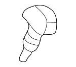 F6DZ17603AA - Body: Nozzle for Ford: Taurus | Mercury: Sable Image