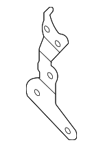 1772011100 - Cooling System: Inlet Hose Bracket for Mercedes-Benz Image