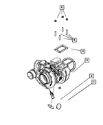 68005333AA - Fuel: Wiring Clip for Dodge: Ram 2500, Ram 3500 | Ram: 2500, 3500 Image