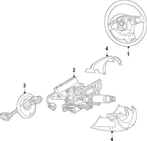 Steering Column for 2017 Audi S8 #0