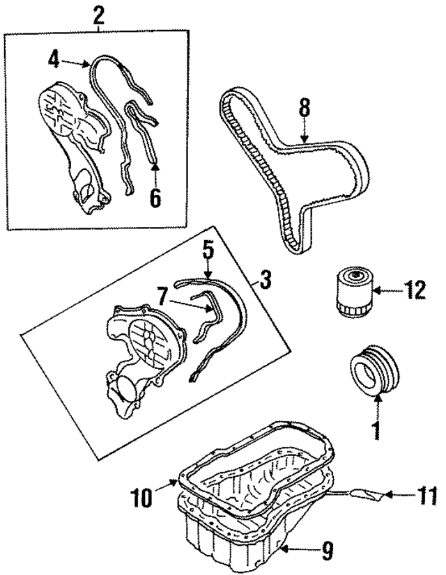 JE9611400 - : Pulley for Mazda Image