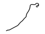 815900W000 - Body: Release Cable for Hyundai: Santa Fe Image