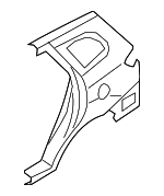 715030WC50 - Body: Outer Quarter Panel for Hyundai: Santa Fe Image