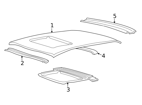 Roof & Components for 2007 Kia Amanti #0