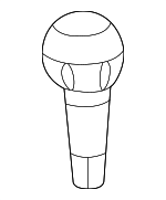 4670669AA - : Shift Knob for Fiat: 500 Image