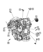 5146806AD - Electrical: Oil Vapor Pressure Sensor Sensor for Jeep: Grand Cherokee | Ram: 1500, 1500 Classic Image