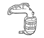 171500P250 - Exhaust: 2011-2016 Toyota - Exhaust Manifold for Toyota: Highlander, Sienna Image