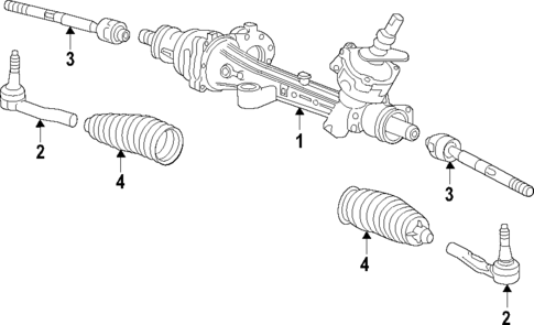 Steering Gear & Linkage for 2021 Chevrolet Bolt EV #0