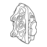 34117850464 - Brakes: Caliper for BMW Image