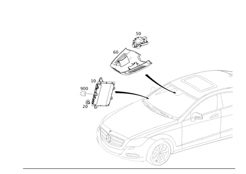 Night View Assist&reg; for 2018 Mercedes-Benz CLS 63 AMG&reg; S #0