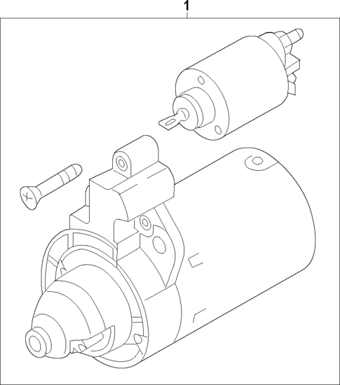 Starter for 2023 Audi SQ5 Sportback #1