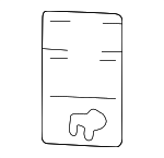 57079SL0A00 - Body: Caution Label for Acura: NSX Image