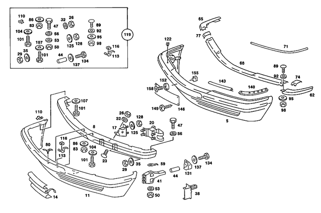 3278 - Attachment Parts: Hexagon Nut for Mercedes-Benz: 180C, 380SE, 380SEL, 500SEL, 560SEL, 600SEL, C230, C240, C280, C32 AMG, C320, C350, C55 AMG, CL500, CL55 AMG, E320, E430, E500, E55 AMG, G55 AMG, G550, G550 4x4, G63 AMG, G65 AMG, GL320, GL550, Maybach S550, Maybach S560, Maybach S600, Maybach S650, ML320, ML350, ML450, ML500, ML550, ML63 AMG, S350, S400, S430, S450, S55 AMG, S550, S550e, S560, S600, S63 AMG, S65 AMG, SL500, SL55 AMG, SL550, SL600, SL63 AMG, SL65 AMG, SLC300, SLC43 AMG, SLK230, SLK250, SLK280, SLK300, SLK320, SLK350, SLK55 AMG Image image