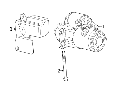 Starter for 2018 GMC Yukon XL #0