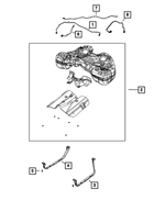 68494563AB - Fuel and Accelerator Pedal: Fuel Tank for Mopar Image