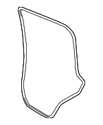 7P0839911A - Body: Door Weather-Strip for Volkswagen Image