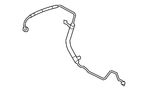 575101D100DS - : Power Steering Pressure Hose for Kia: Optima, Rondo Image