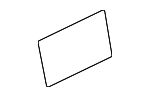 6X0863886 - Body: Sound Absorber for Volkswagen Image