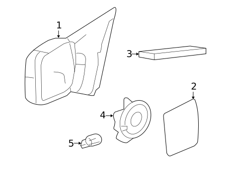 Mirrors for 2004 Ford F-150 #0