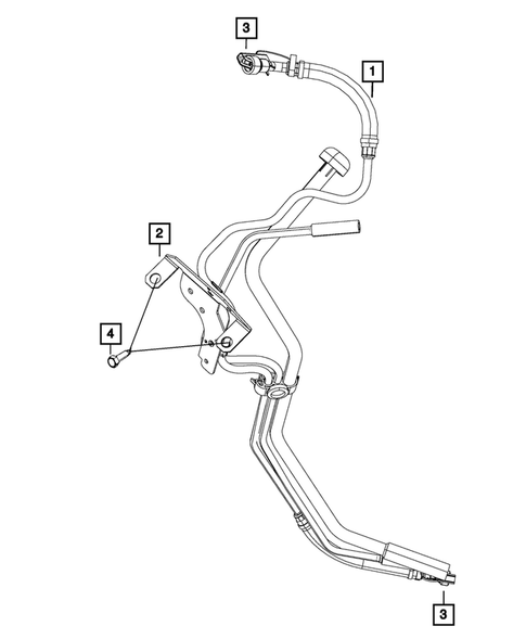 Fuel Lines for 2008 Dodge Ram 3500 #2