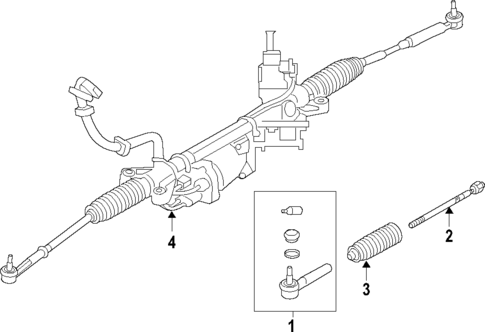 Steering Gear & Linkage for 2023 Subaru Forester #1