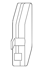 LR123894 - Electrical: Blind Spot Detection System Warning Sensor for Land Rover: Discovery, Range Rover Sport Image