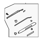 91112AN07B - Body: Lower Molding for Subaru Image