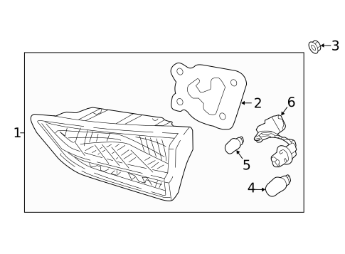 Backup Lamps for 2018 Hyundai Elantra GT #0