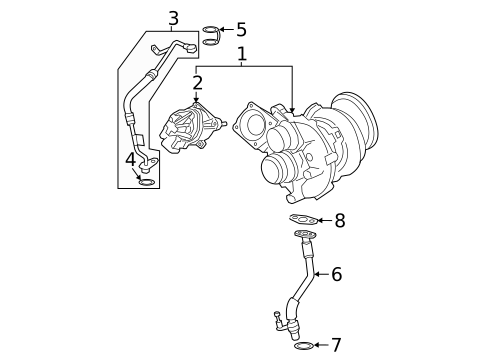 Turbo Charger for 2020 BMW X5 #0