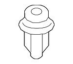 6339512150 - Body: Pkg Tray Trim Clip for Lexus: CT200h, ES300h, ES350, GS F, GX460, HS250h, LX570, LX700h, RX350, RX450h Image