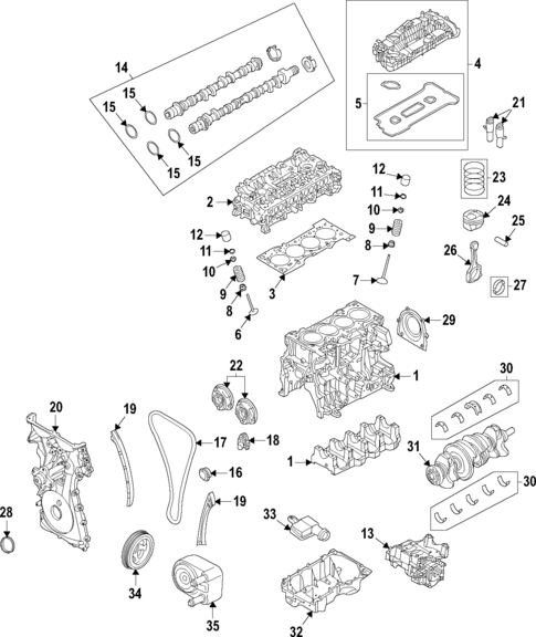 Oil Pump for 2022 Ford Bronco #0