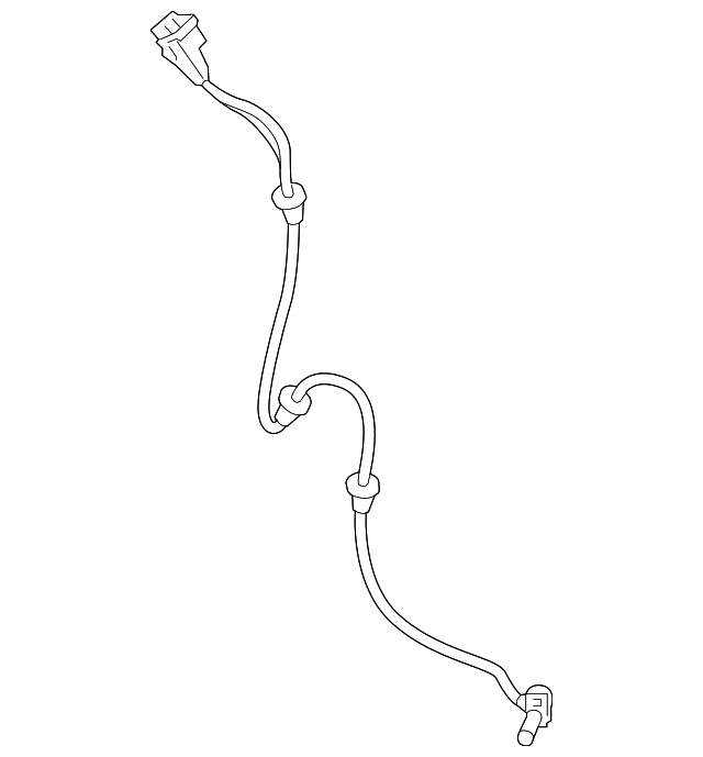Genuine Rear Speed / Abs Sensor (rh) (a61 Titan) - 47900-EZ10A