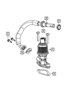 53032853AC - Emission Controls: Egr Tube for Mopar Image
